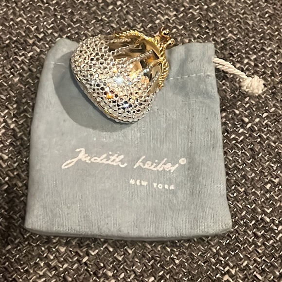 JUDITH LEIBER Swarovski Crystal Mini Purse Pill Case - Picture 14 of 16